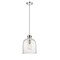 Z-Lite Pearson 1 Light Pendant, Polished Nickel And Clear Seedy 817-9PN - alternate 1